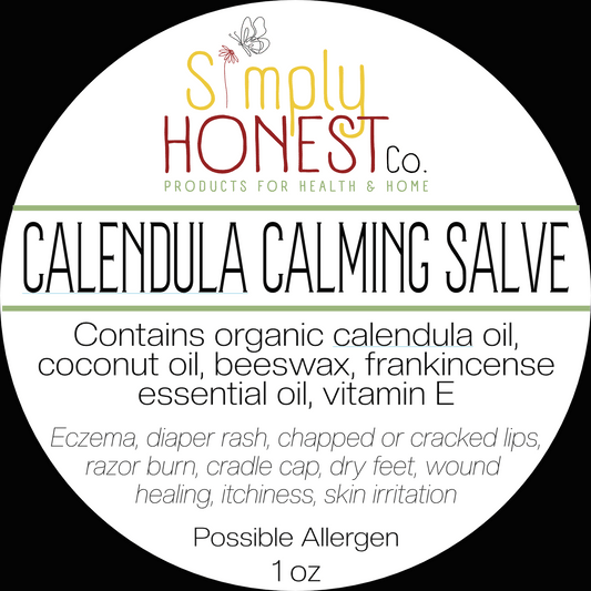 Calendula Calming Salve- Eczema, Psoriasis, Skin Irritation