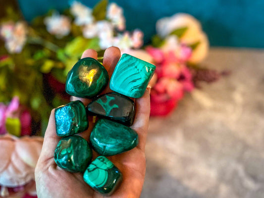 Tumbled Malachite
