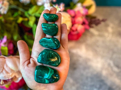 Tumbled Malachite
