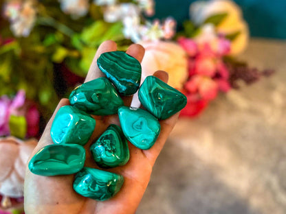 Tumbled Malachite