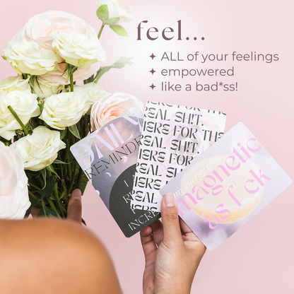 Real B*tch Affirmations with Attitude - 51 Card Deck