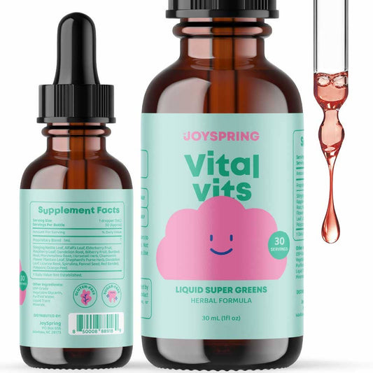 Toddler Multivitamin Liquid Drops, Daily Vitamin Formula