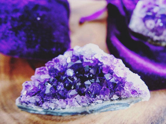 Amethyst Crystal Cluster