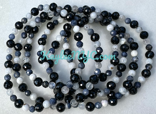 Natural Crystal Virgo Zodiac Stretch Bracelet