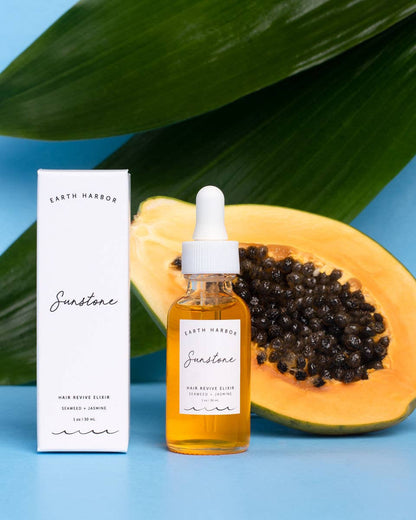 SUNSTONE Scalp + Hair Revive Elixir: Jasmine + Seaweed