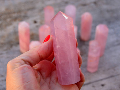 Rose Quartz Tower (90mm)