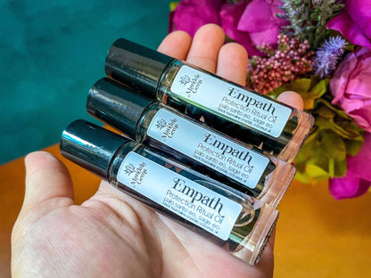 Empath Roll On with Black Tourmaline, Palo Santo & Sage