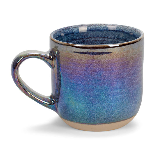 Iridescent Ribbed Purple